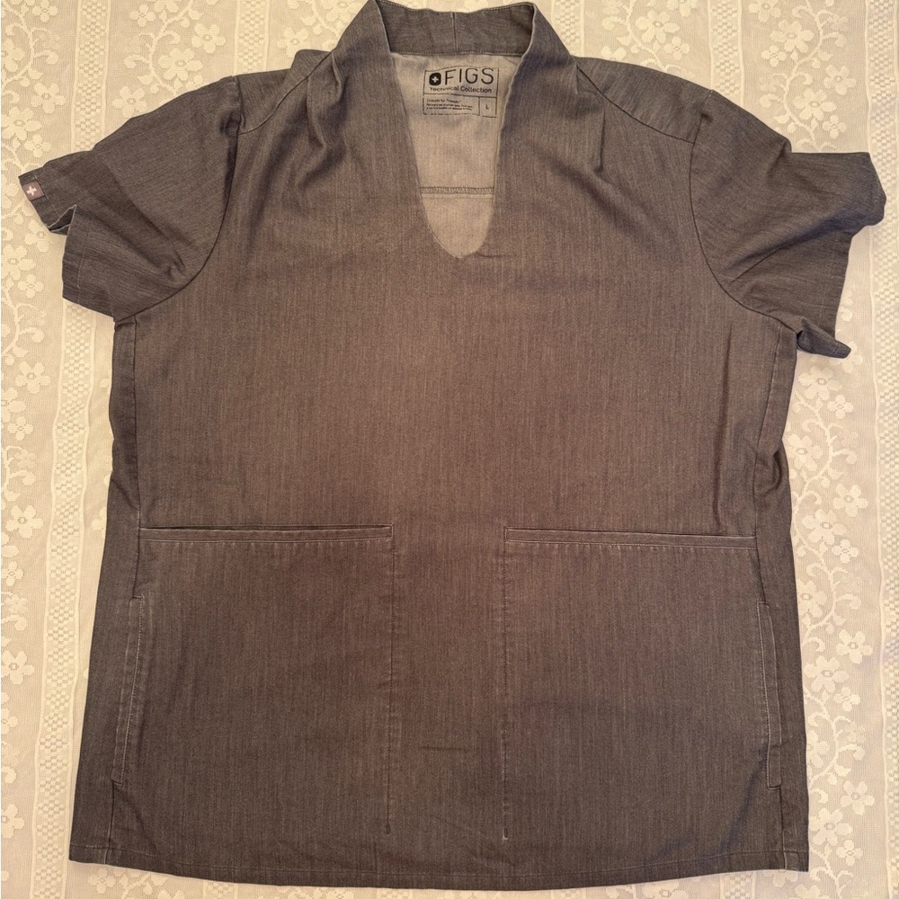 Figs Scrub Set~ Graphite - Picture 3 of 4